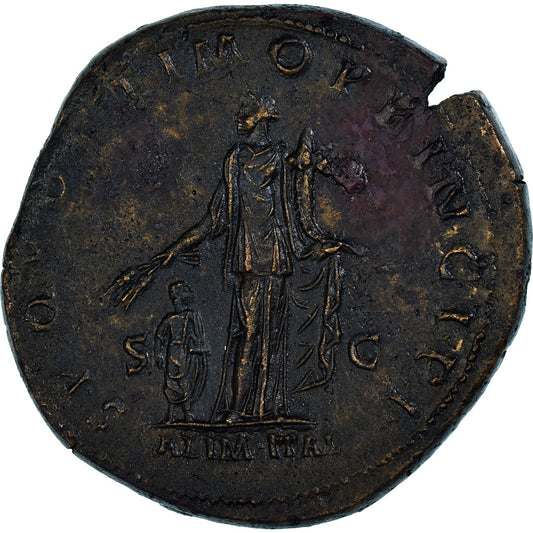 Trajan,
Sesterce,
112-114