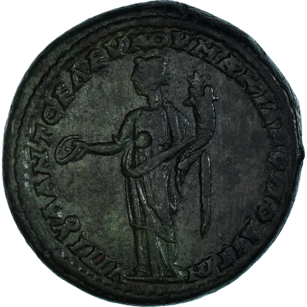 Pièce de monnaie,
Mésie inférieure,
Élagabalus