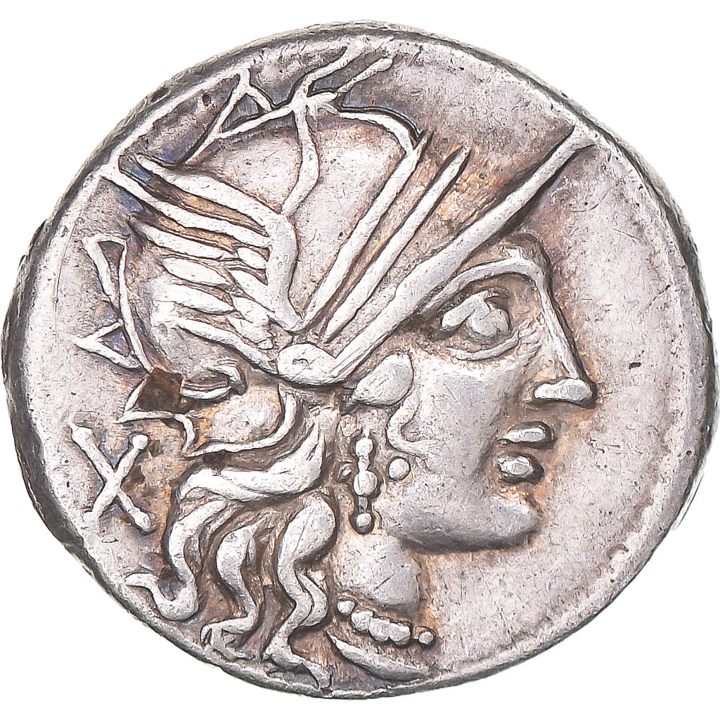 Pièce de monnaie,
Plutia,
Denier