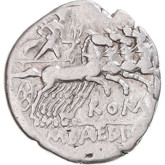 Pièce de monnaie,
Baebia,
Denier