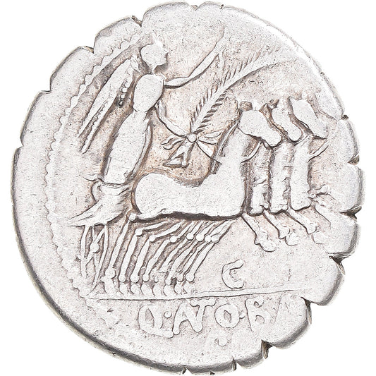 Pièce de monnaie,
Antonie,
Denier Serratus