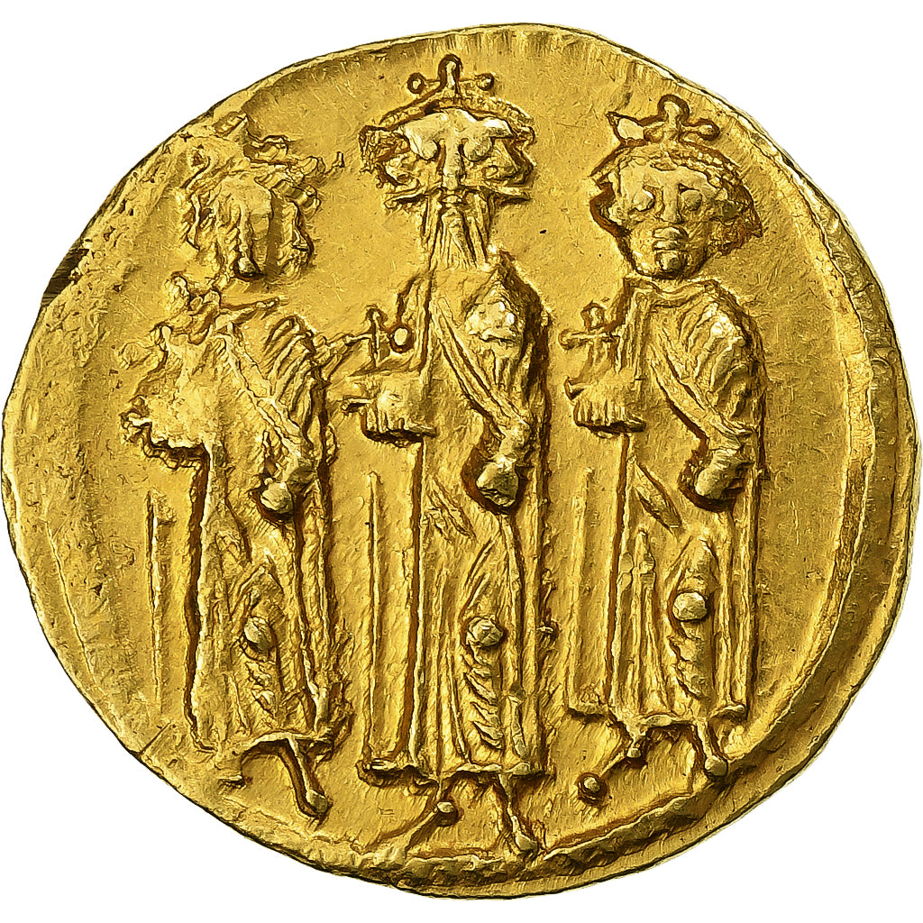 Héraclius,
Héraclius Constantin et Héraclonas,
Solidus