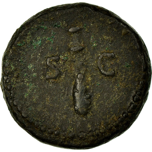 Pièce de monnaie,
Trajan,
Quadrans