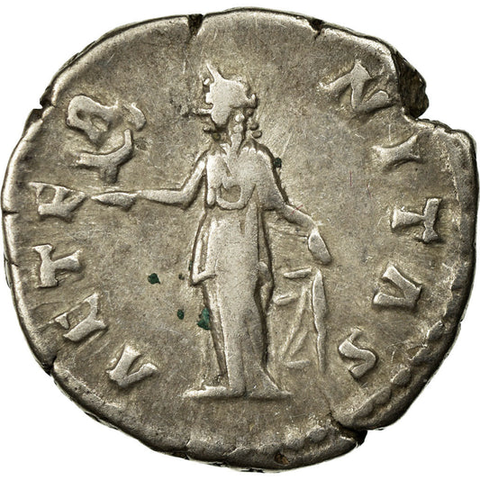 Pièce de monnaie,
Faustine Ier,
Denier