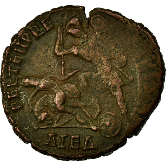 Pièce de monnaie,
Constance Gallus,
Maiorina
