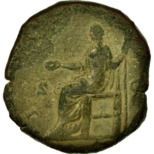 Pièce de monnaie,
Lucille,
Sesterce