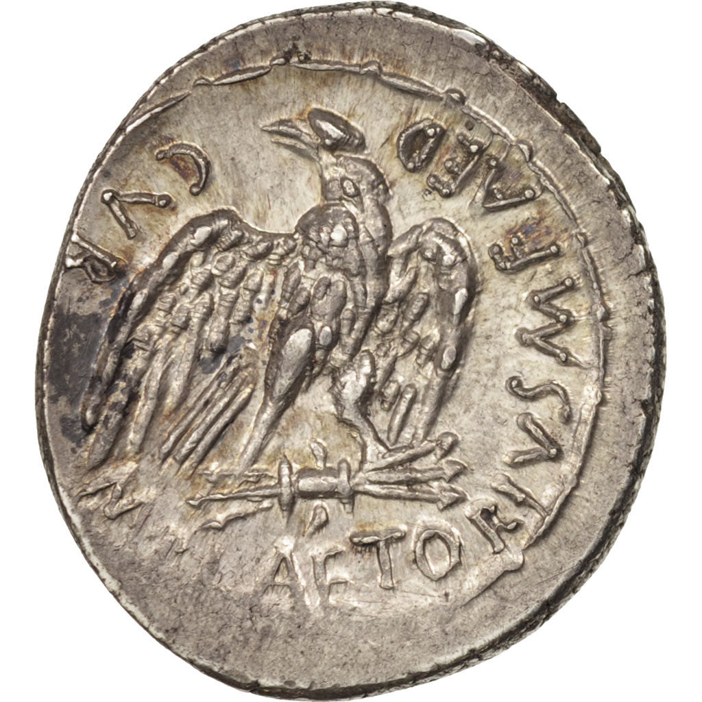 Pièce de monnaie,
Plaétoria,
Denier