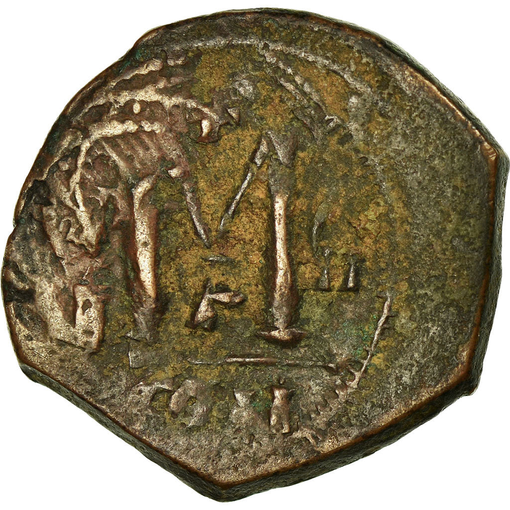 Pièce de monnaie,
Héraclius,
avec Martine et Héraclius Constantin
