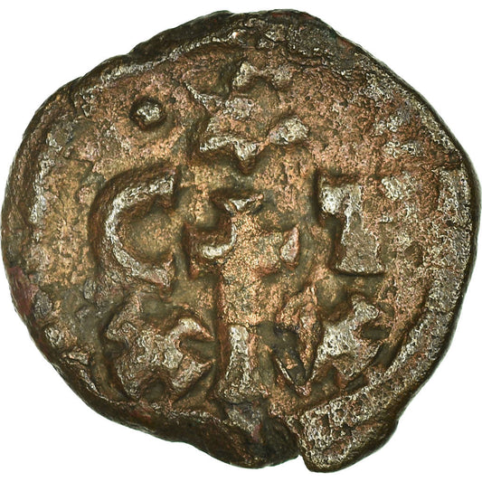 Pièce de monnaie,
Constant II,
Demi-Follis