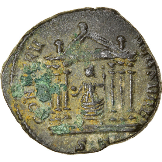 Pièce de monnaie,
Maxence,
Follis