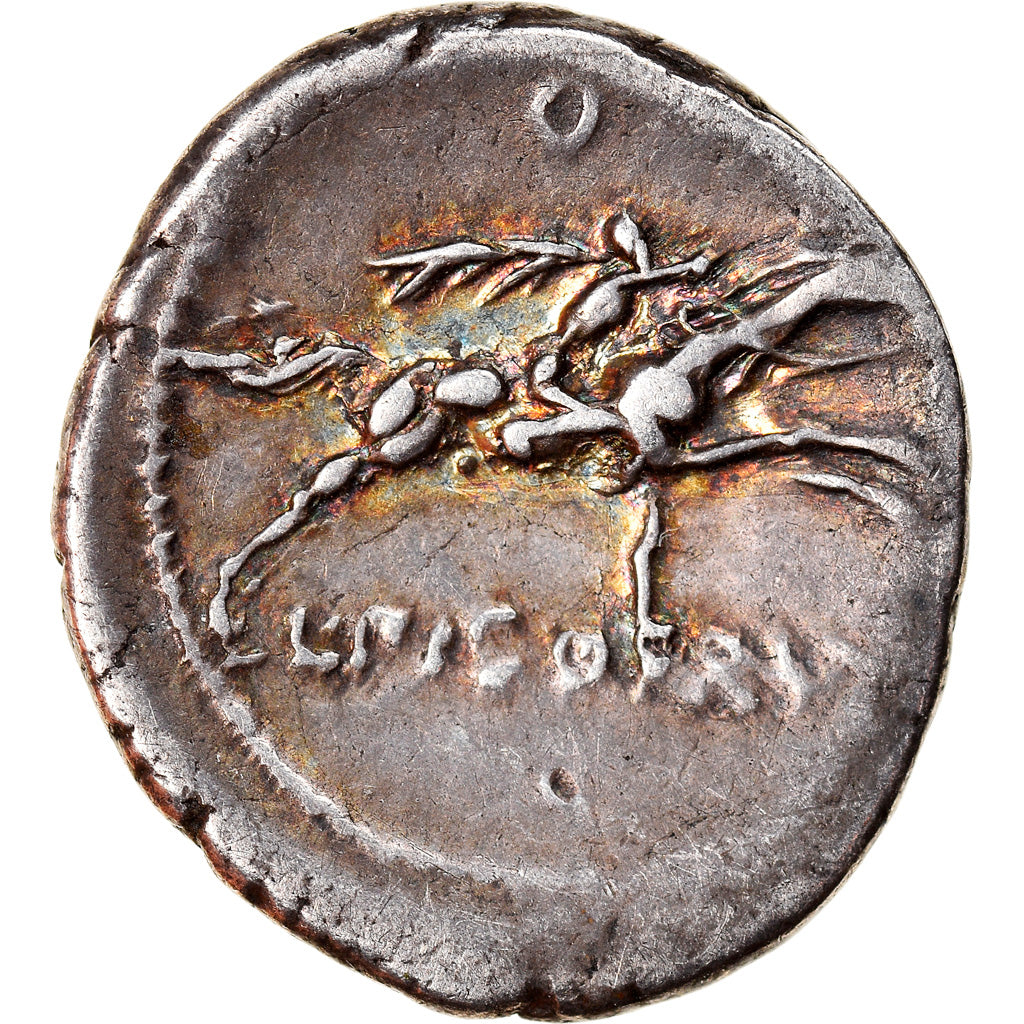 Pièce de monnaie,
Calpurnie,
Denier