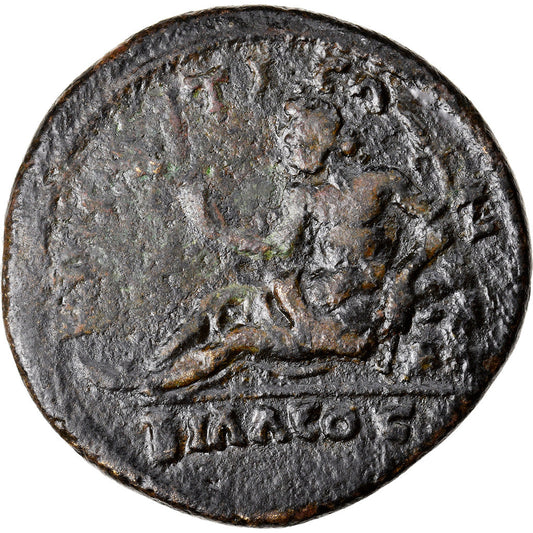 Pièce de monnaie,
Géta,
BronzeÆ