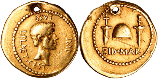 L'Aureus de Brutus : le denier de la liberté et du sang