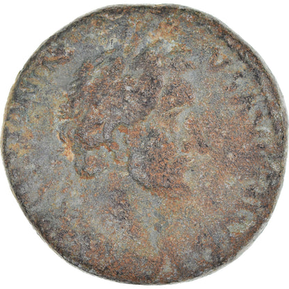 Pièce de monnaie, 
  
  Lycaonie, 
  
  Antonin le Pieux