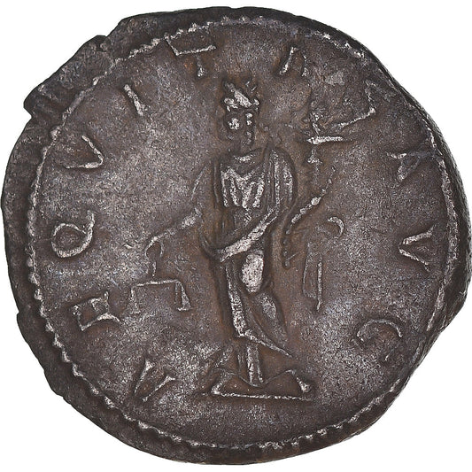 Pièce de monnaie, 
  
  Macrin, 
  
  Denier