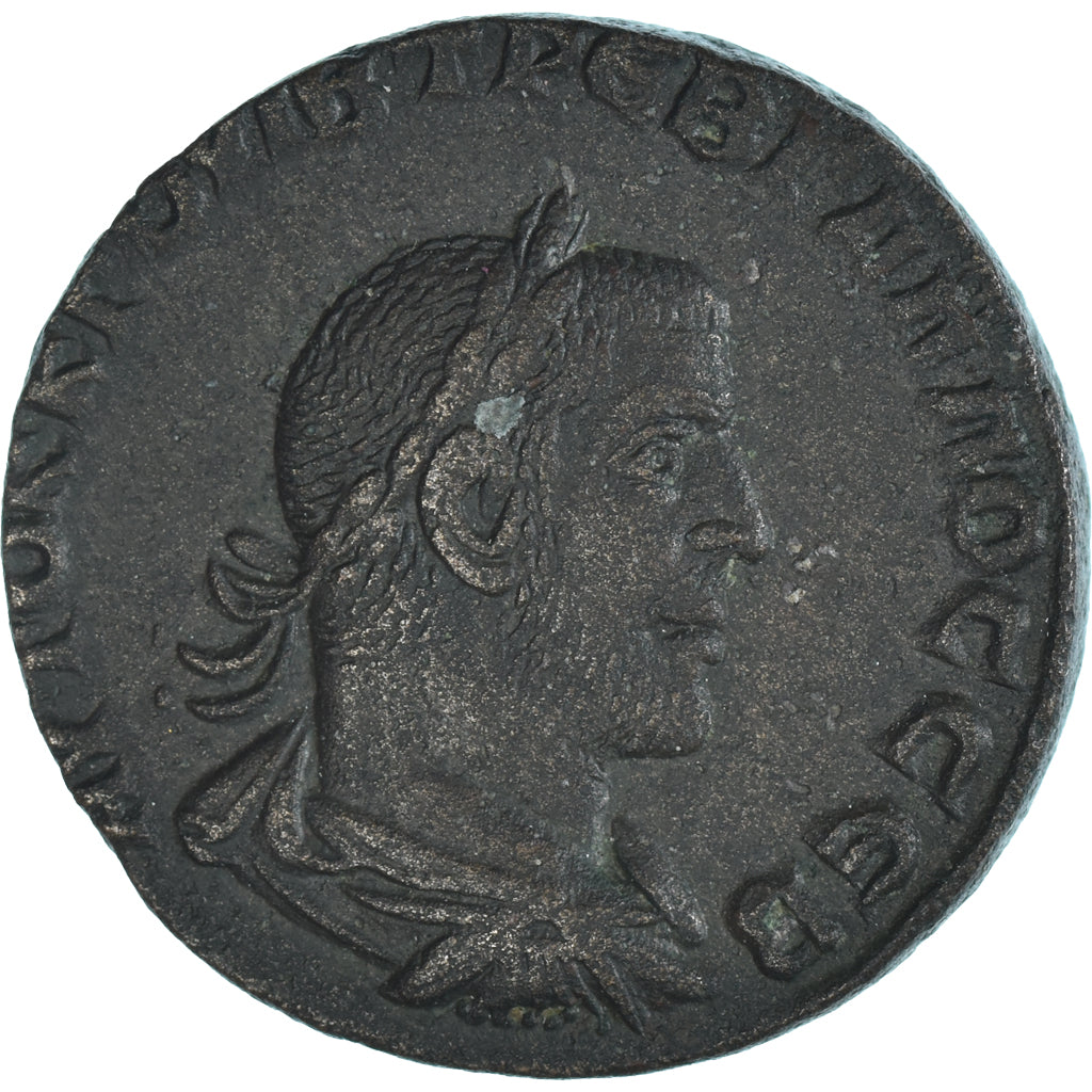 Pièce de monnaie, 
  
  Trébonien Gallus, 
  
  BronzeÆ