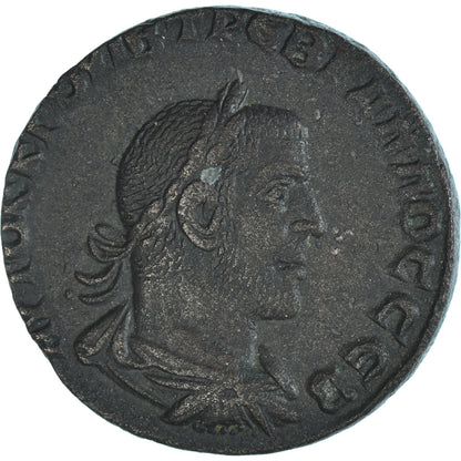 Pièce de monnaie, 
  
  Trébonien Gallus, 
  
  BronzeÆ