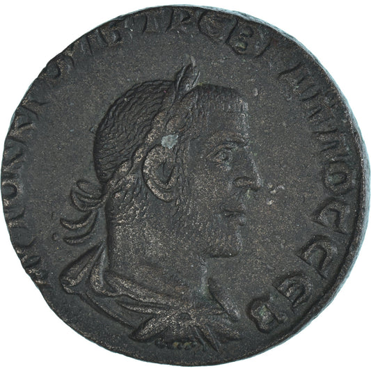 Pièce de monnaie, 
  
  Trébonien Gallus, 
  
  BronzeÆ