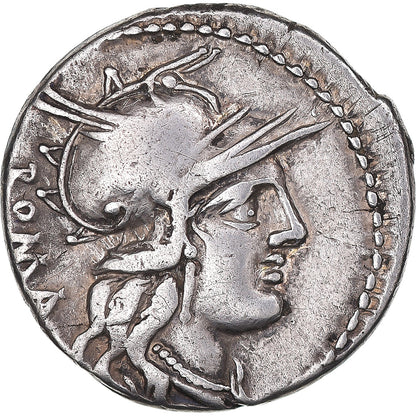 Pièce de monnaie, 
  
  M. Tullius, 
  
  Denier