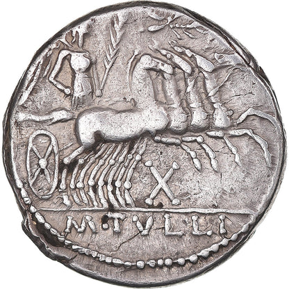 Pièce de monnaie, 
  
  M. Tullius, 
  
  Denier