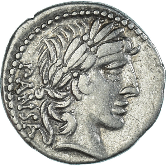 Pièce de monnaie, 
  
  C. Vibius C.f. Pansa., 
  
  Denier