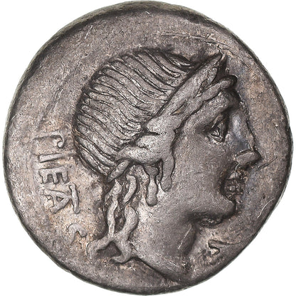 Pièce de monnaie, 
  
  Hérennie, 
  
  Denier