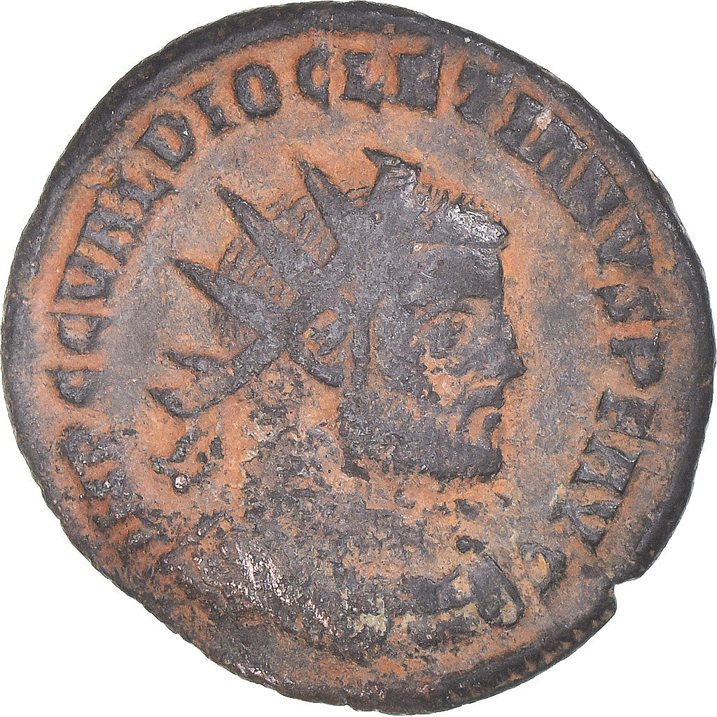 Pièce de monnaie, 

Dioclétien, 

Fraction Æ