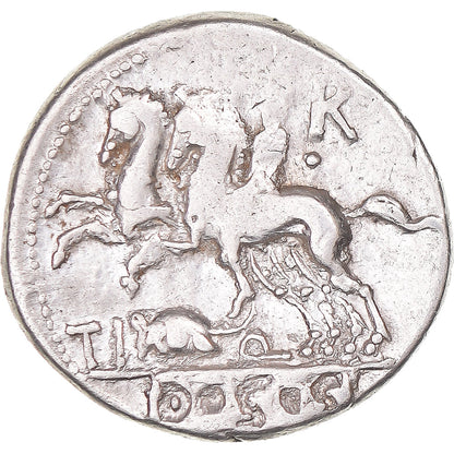 Pièce de monnaie, 
  
  Quinctia, 
  
  Denier