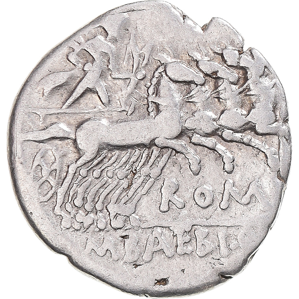 Pièce de monnaie, 
  
  Baebia, 
  
  Denier