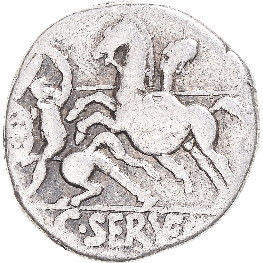 Pièce de monnaie, 
  
  Servilie, 
  
  Denier