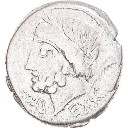 Pièce de monnaie, 
  
  Memmia, 
  
  Denier