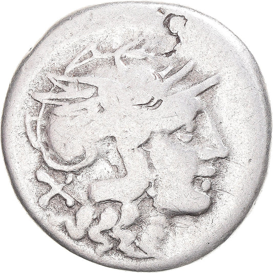 Pièce de monnaie, 
  
  Furie, 
  
  Denier