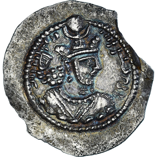 Pièce de monnaie, 

Rois sassanides, 

Varhran V