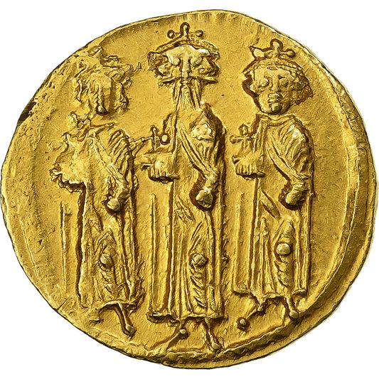 Héraclius, 

Héraclius Constantin et Héraclonas, 

Solidus