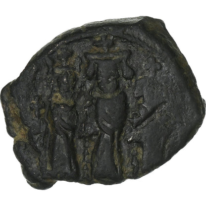 Héraclius, 
  
  avec Martina et Héraclius Constantin, 
  
  Follis