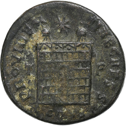 Constance II, 
  
  Follis, 
  
  329