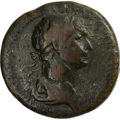 Trajan, 
  
  Sesterce, 
  
  114-117