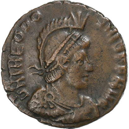 Théodose Ier, 
  
  Follis, 
  
  378-383