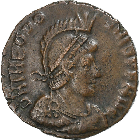 Théodose Ier, 
  
  Follis, 
  
  378-383