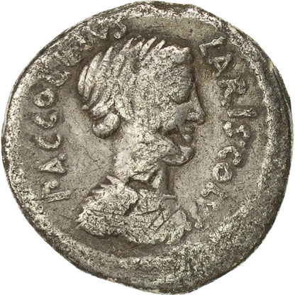 Pièce de monnaie, 
  
  Accoléie, 
  
  Denier