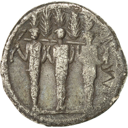 Pièce de monnaie, 
  
  Accoléie, 
  
  Denier