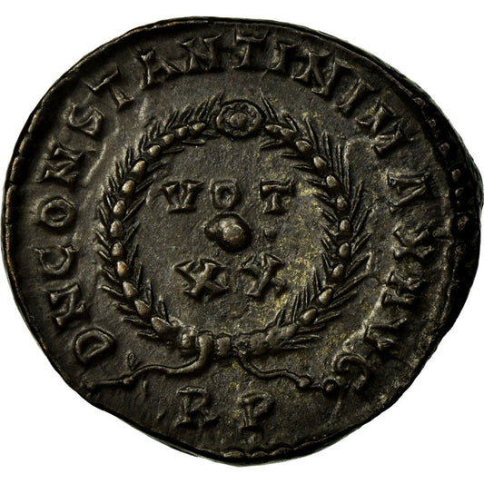 Pièce de monnaie, 
  
  Constantin Ier, 
  
  Follis