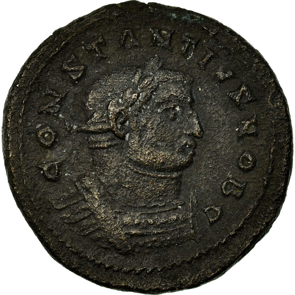 Pièce de monnaie, 
  
  Constance Ier, 
  
  Follis