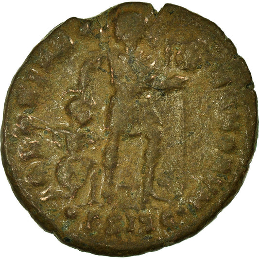 Pièce de monnaie, 
  
  Valentinien Ier, 
  
  Follis