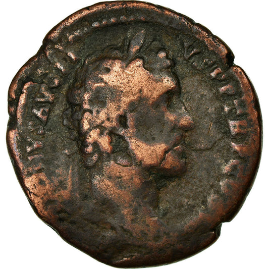 Pièce de monnaie, 

Antonin le Pieux, 

Comme