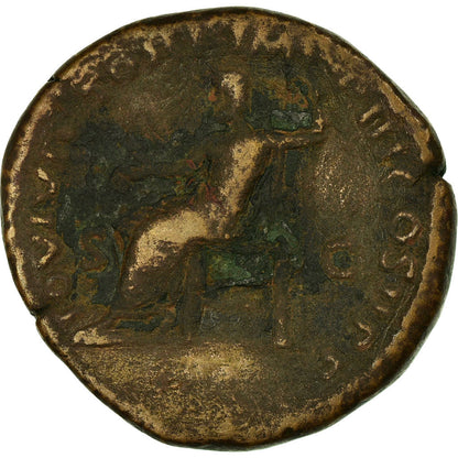 Pièce de monnaie, 
  
  Commode, 
  
  Sesterce