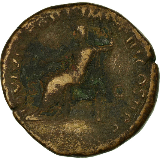 Pièce de monnaie, 
  
  Commode, 
  
  Sesterce