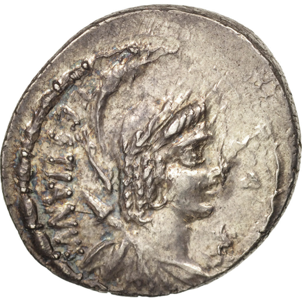 Pièce de monnaie, 
  
  Plaétoria, 
  
  Denier