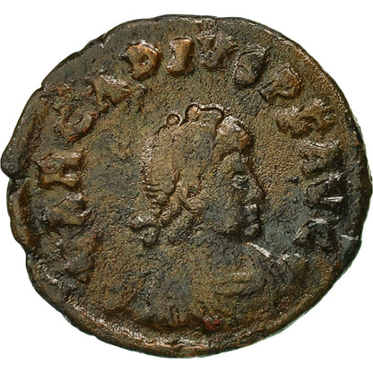 Pièce de monnaie, 
  
  Arcadius, 
  
  Demi-Follis