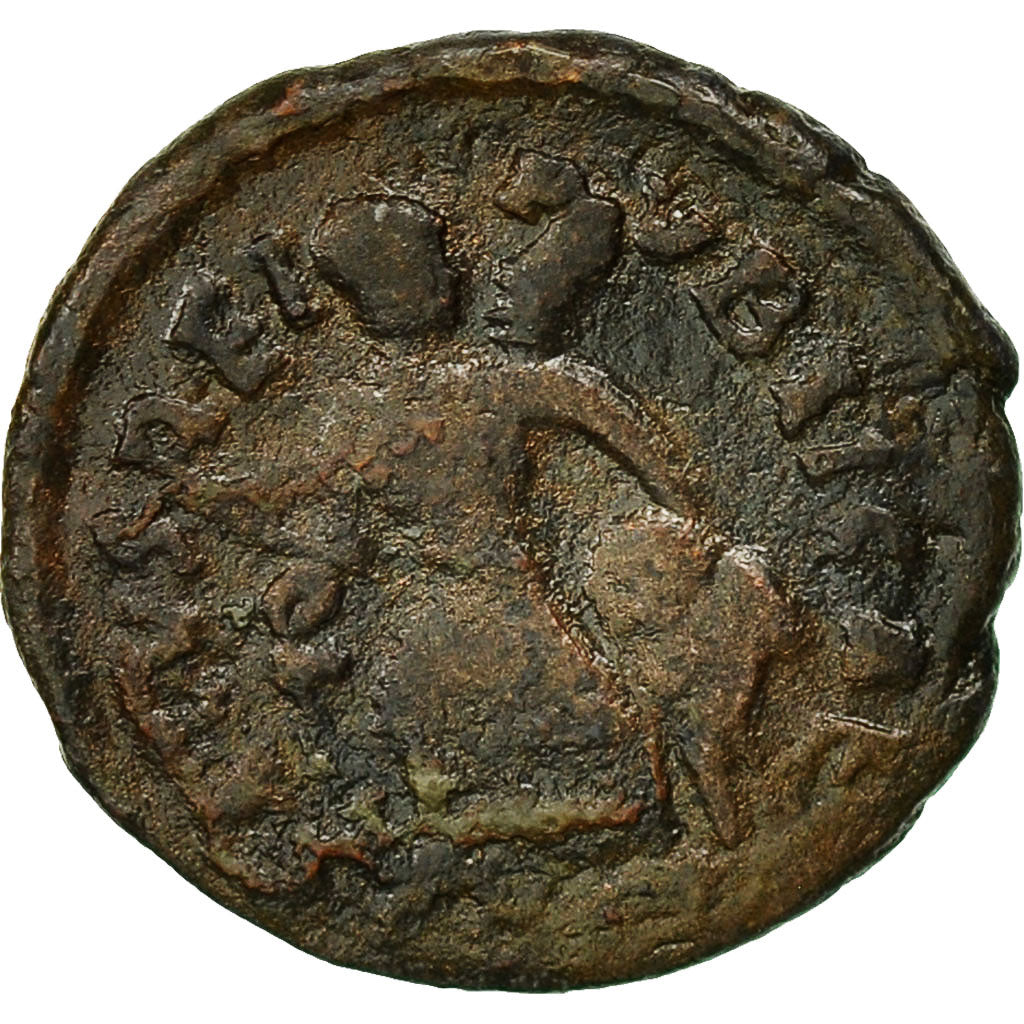 Pièce de monnaie, 
  
  Arcadius, 
  
  Demi-Follis